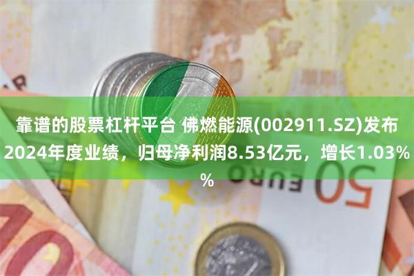 靠谱的股票杠杆平台 佛燃能源(002911.SZ)发布2024年度业绩，归母净利润8.53亿元，增长1.03%