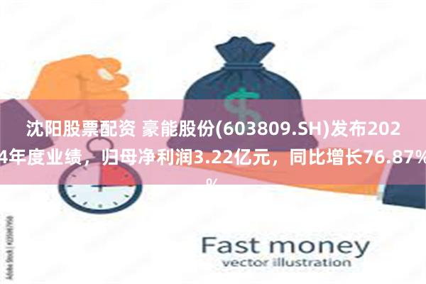 沈阳股票配资 豪能股份(603809.SH)发布2024年度业绩，归母净利润3.22亿元，同比增长76.87%